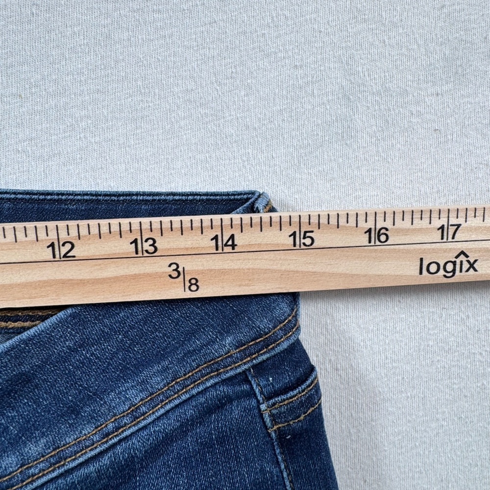 Hudson Jeans Size 30 Made in USA Bootcut Low Rise Flap Pocket Premium Denim - Picture 6 of 9